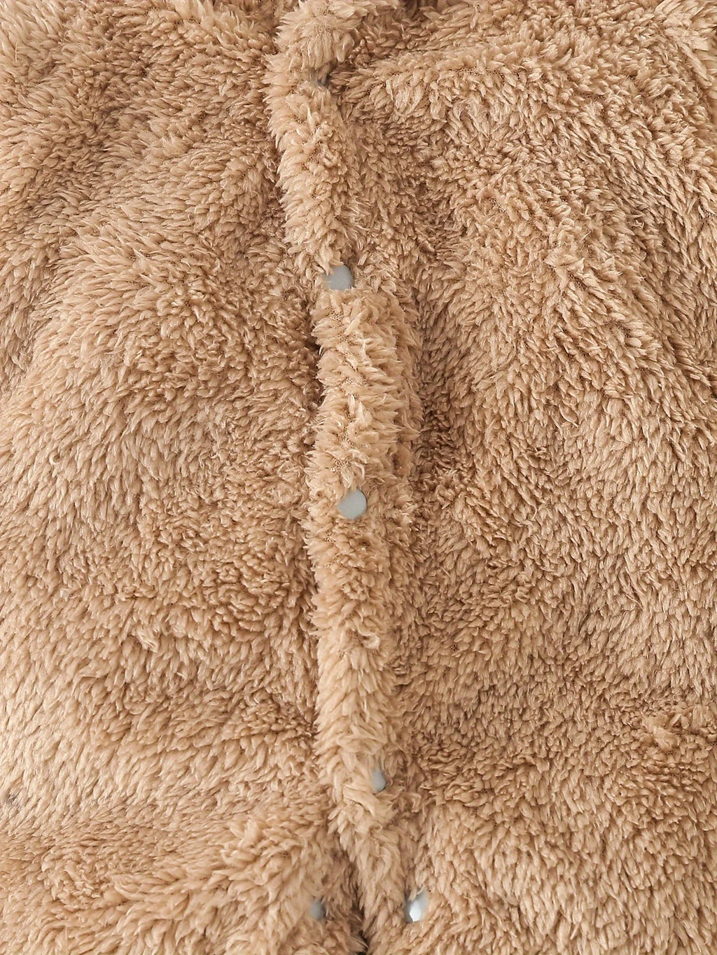 אוברול פליז פרוותי עם אוזני דובי