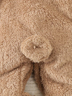 אוברול פליז פרוותי עם אוזני דובי