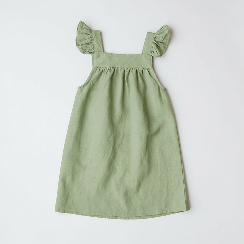 שמלת כותנה מקסימה- שנהב