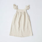 שמלת כותנה מקסימה- שנהב