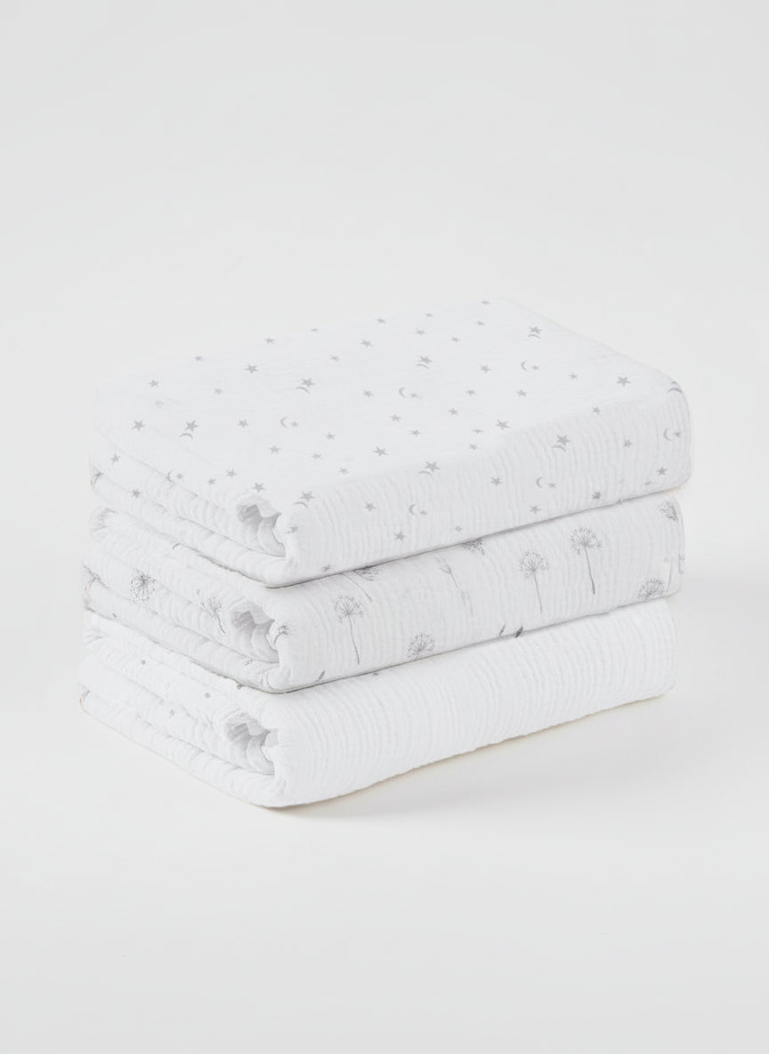 מארז 3 יחידות טטרה מכותנה - אלי