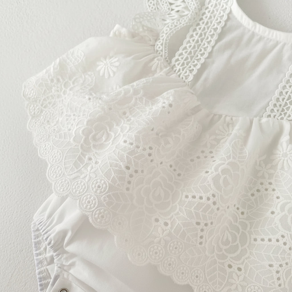 שמלה לבנה חגיגית - לוסי