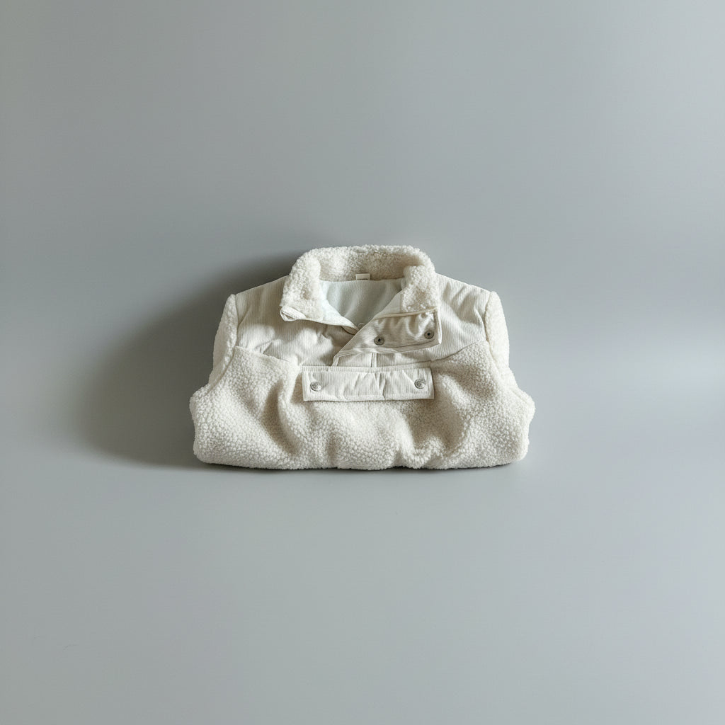 ג'קט קורדרוי פליז - ברי