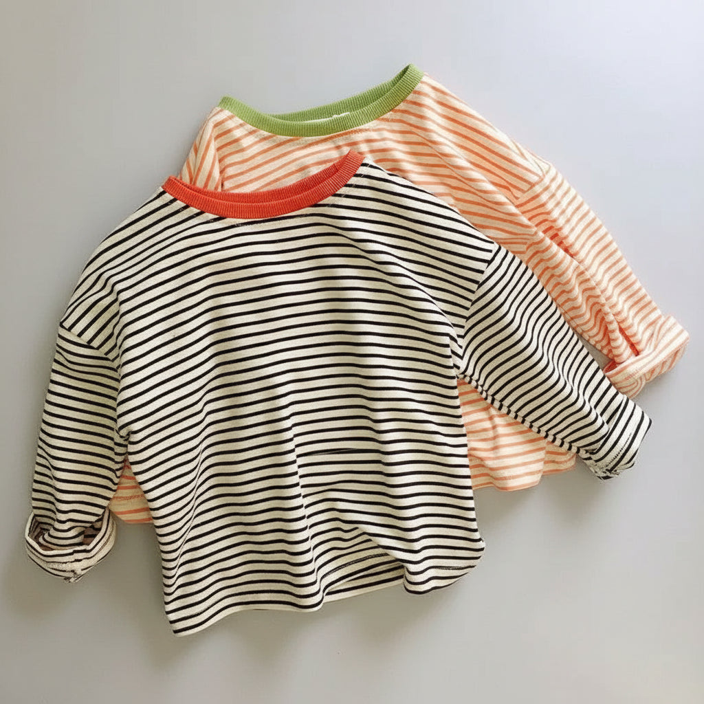 טי פסים ארוכה - אלונה