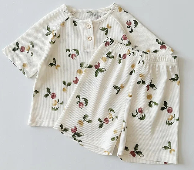 פיג'מה ריב קצרה בשני חלקים - מוקו