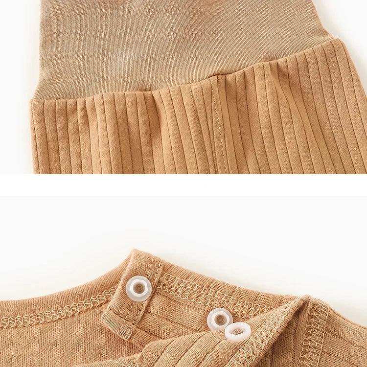 סט חולצה ומכנסיים מכותנה בשילוב הדפס דובי