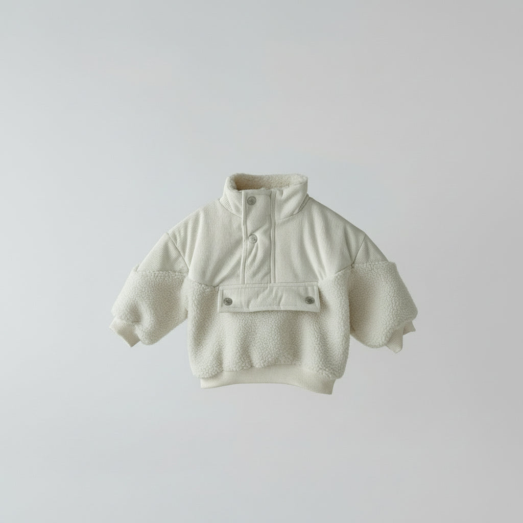 ג'קט קורדרוי פליז - ברי