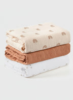 מארז 3 יחידות טטרה מכותנה - אלי