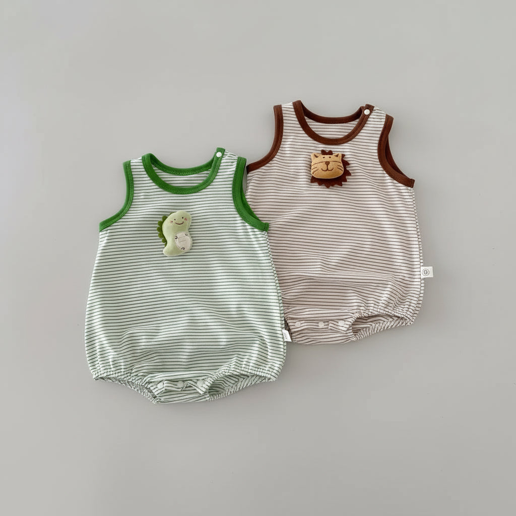 אוברול גופייה פסים - אלכס