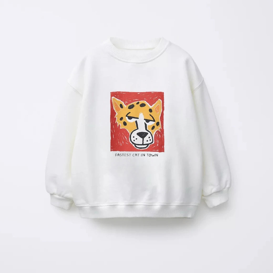 סווטשירט הדפס אריות – ליאו