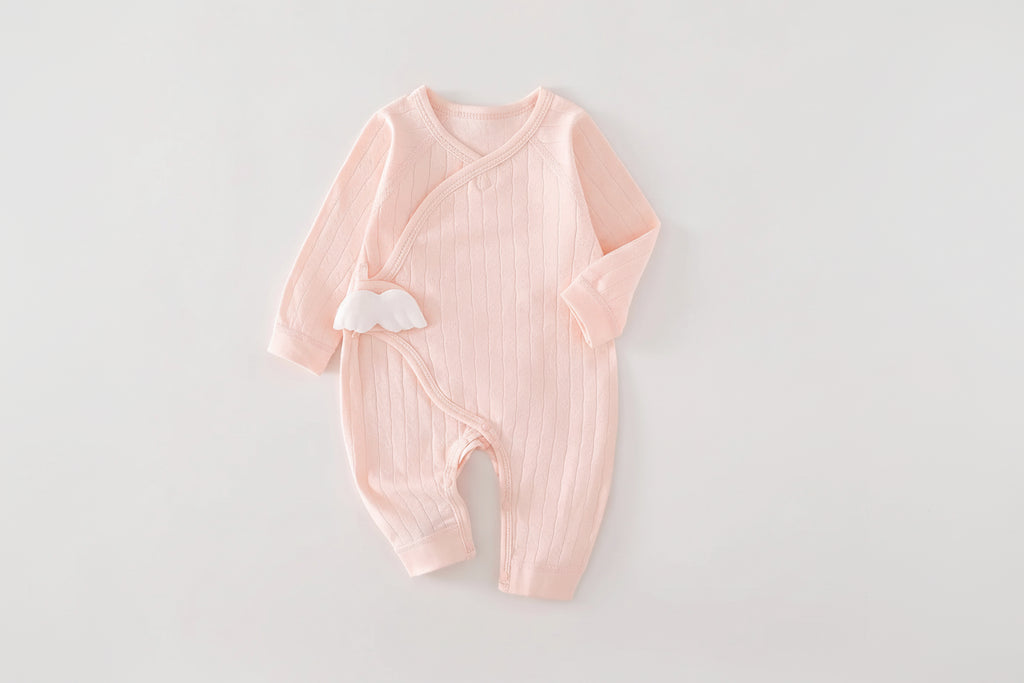 אוברול כותנה שרוול ארוך - בסגירת מעטפת