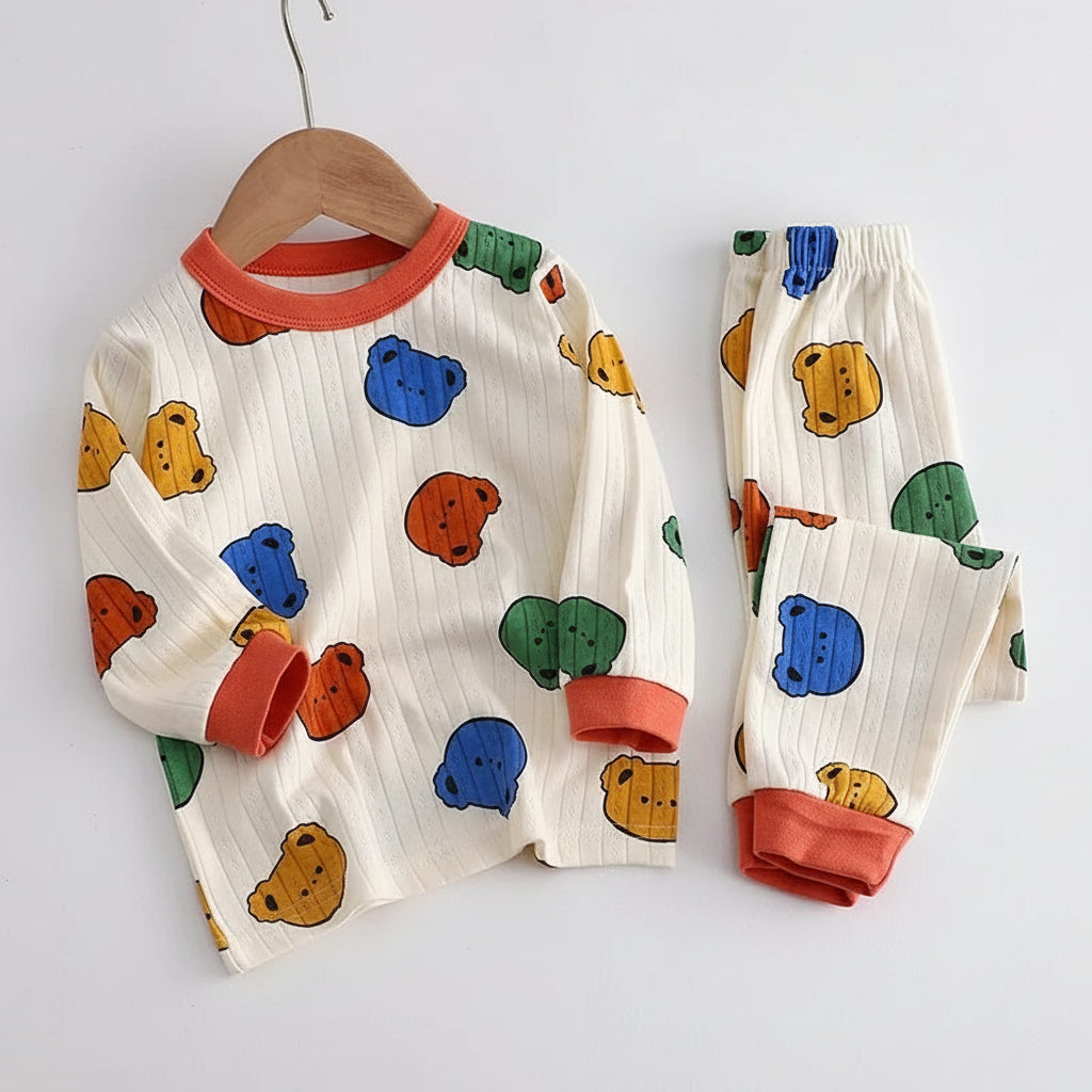 פיג'מה דובים בשני חלקים - אורן