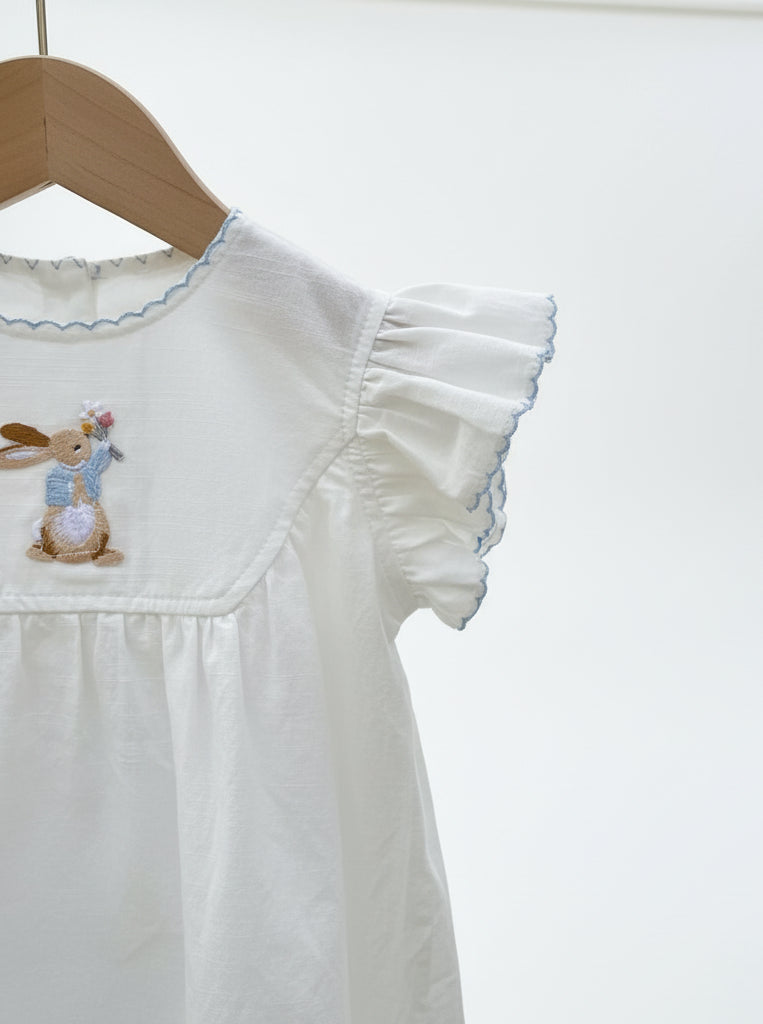 בגד גוף עם רקמת ארנב - ביילי