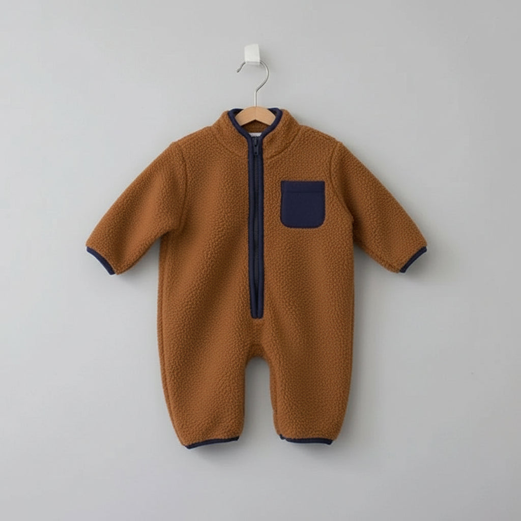 אוברול פליז צבעוני - מיקה