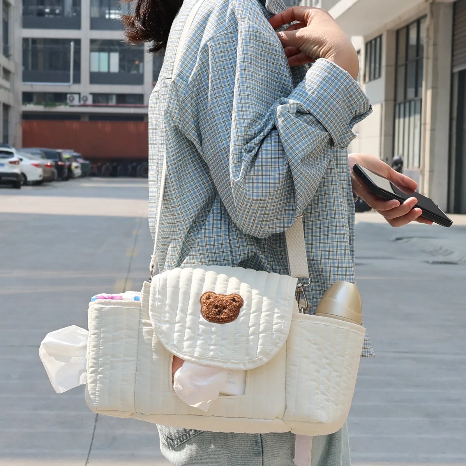 תיק החתלה מיני דובי