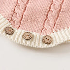 בגד גוף ורדרד סרוג - היילי