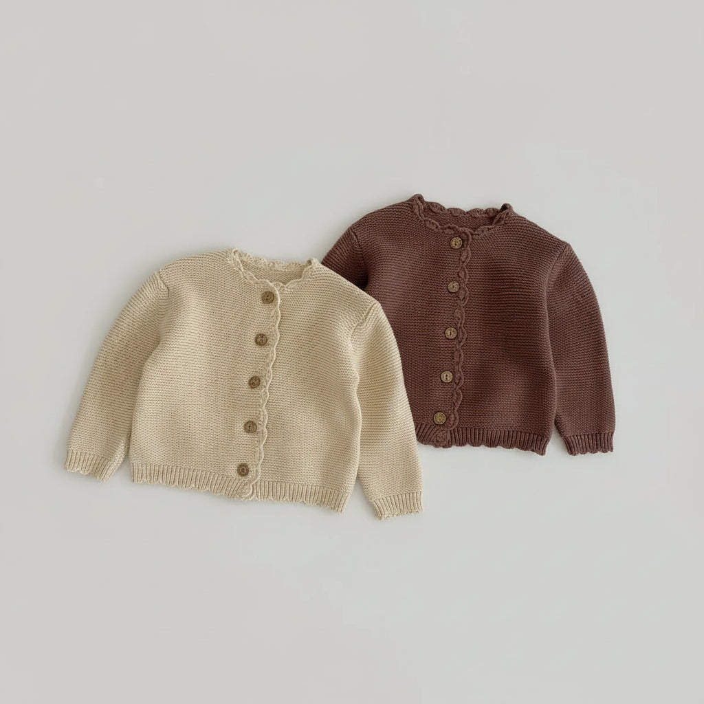 קרדיגן סרוג עם כפתורים - אמילי